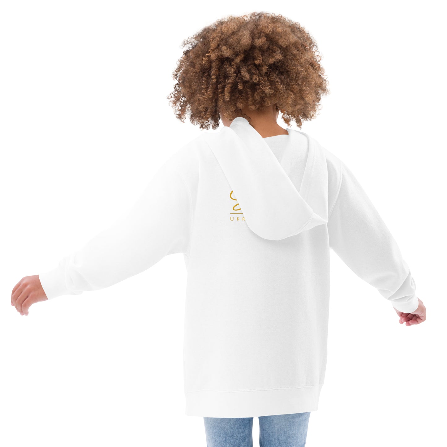 Kривенька Kачечка || Crooked little duckling - Kids fleece hoodie