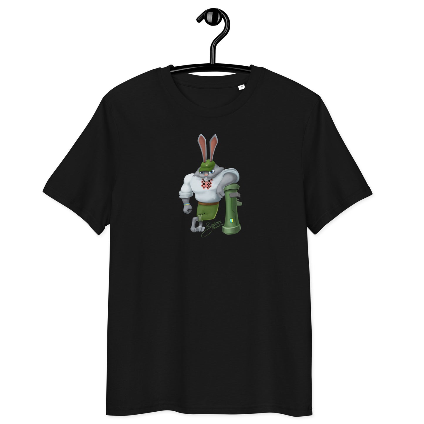 The Rabbit - Зайчик Побігайчик || Unisex organic cotton t-shirt