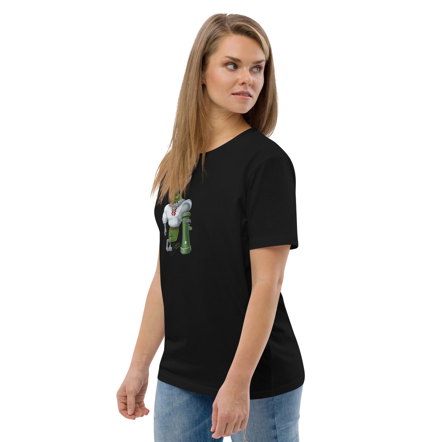 The Rabbit - Зайчик Побігайчик || Unisex organic cotton t-shirt