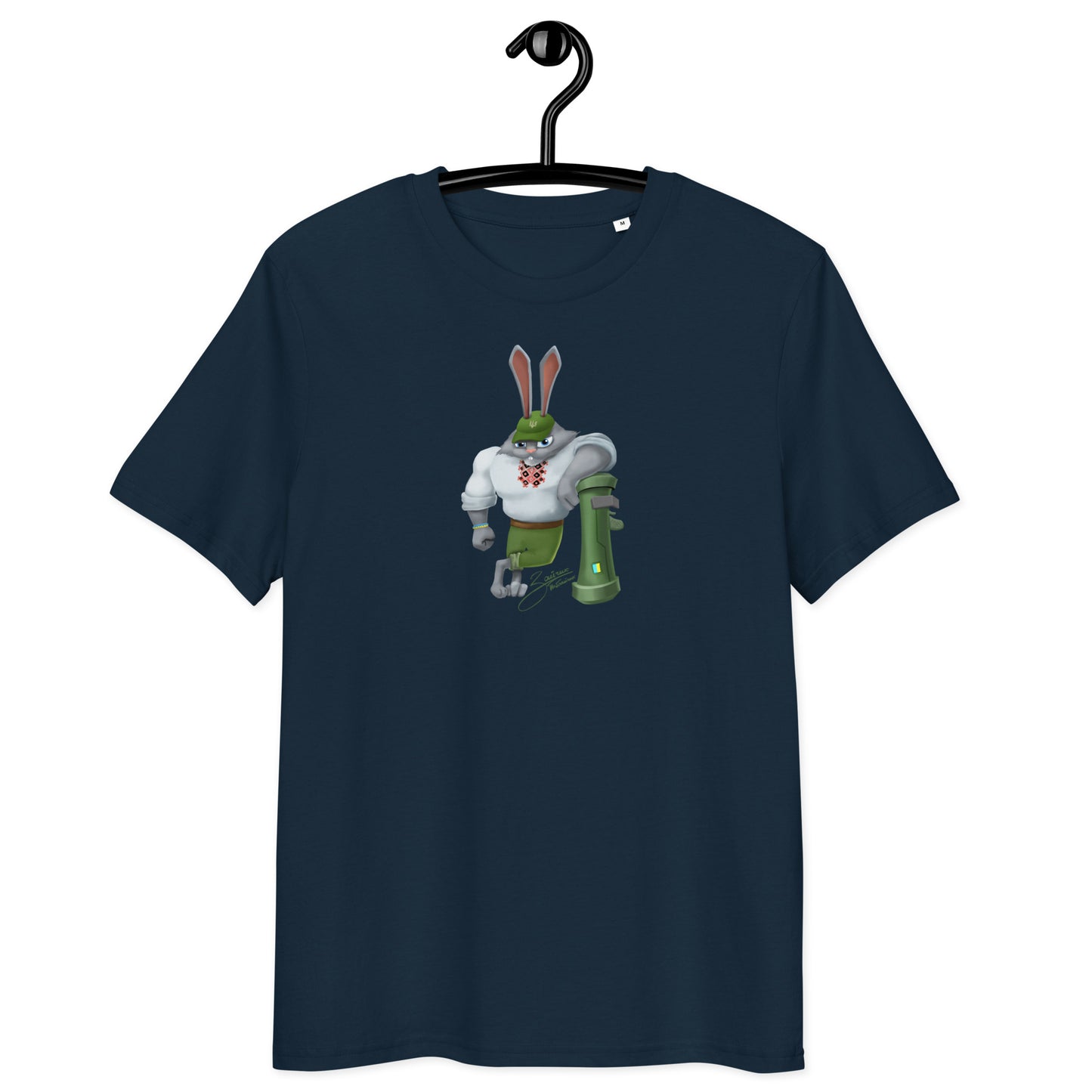 The Rabbit - Зайчик Побігайчик || Unisex organic cotton t-shirt