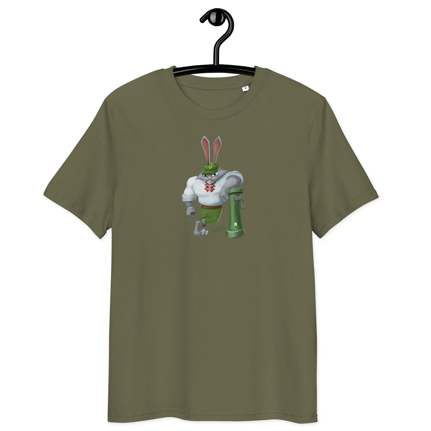The Rabbit - Зайчик Побігайчик || Unisex organic cotton t-shirt