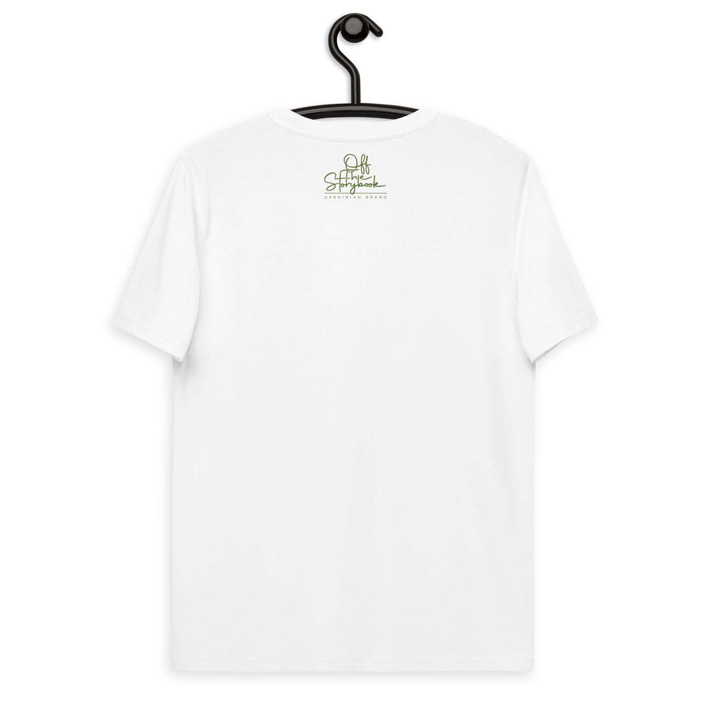 The Rabbit - Зайчик Побігайчик || Unisex organic cotton t-shirt || White