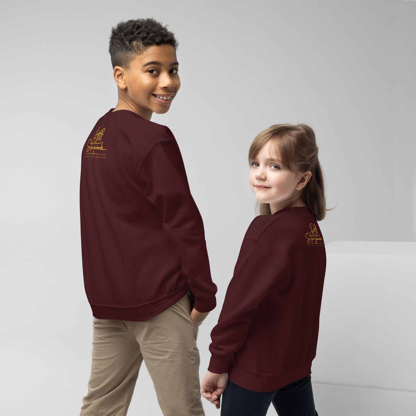 Івасик - Телесик || Ivasuk Telesuk Youth crewneck sweatshirt