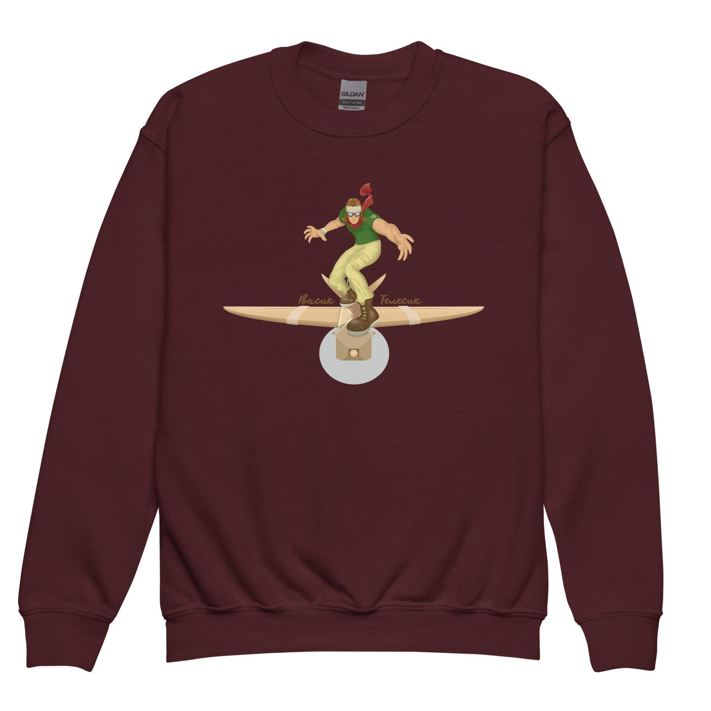 Івасик - Телесик || Ivasuk Telesuk Youth crewneck sweatshirt