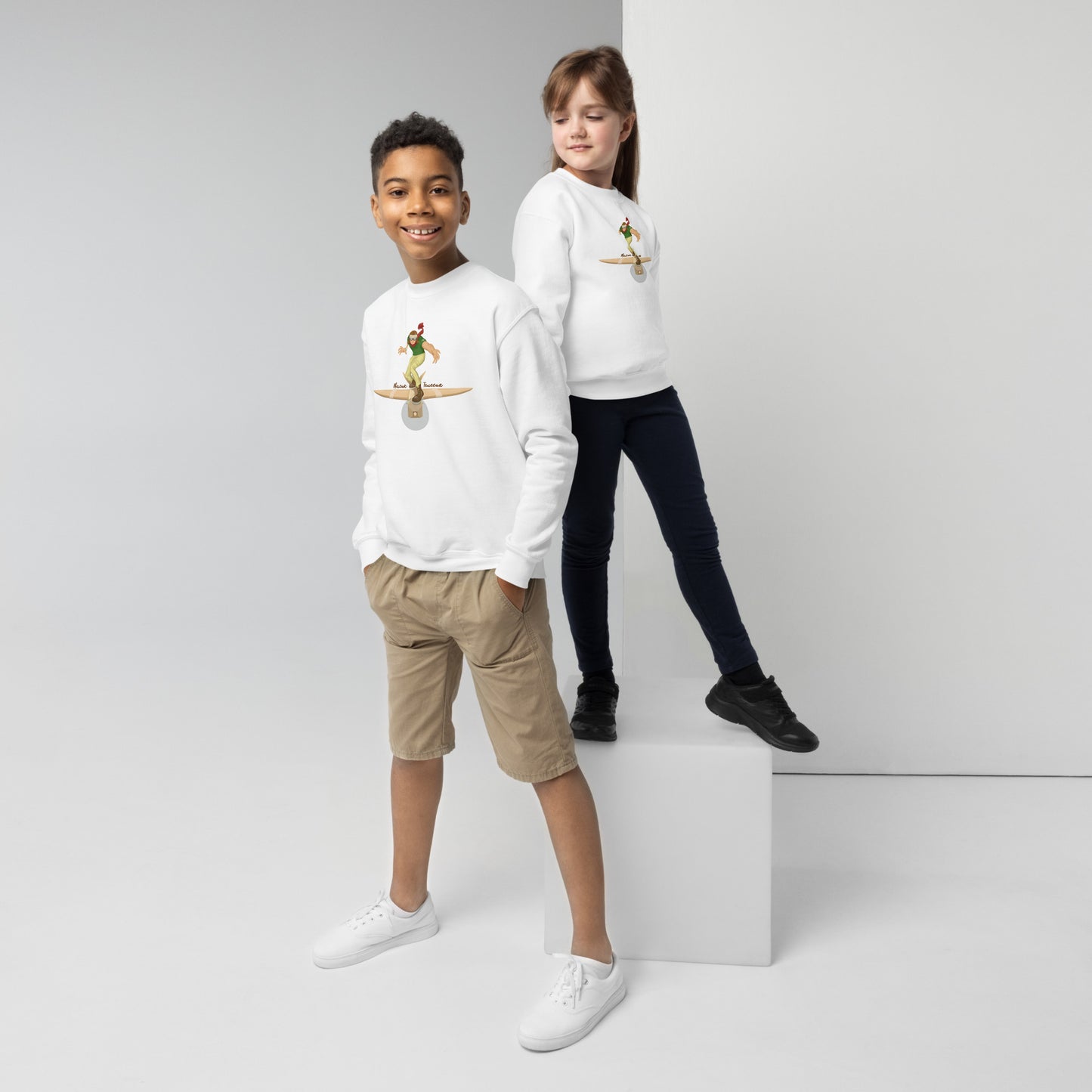 Івасик - Телесик || Ivasuk Telesuk Youth crewneck sweatshirt