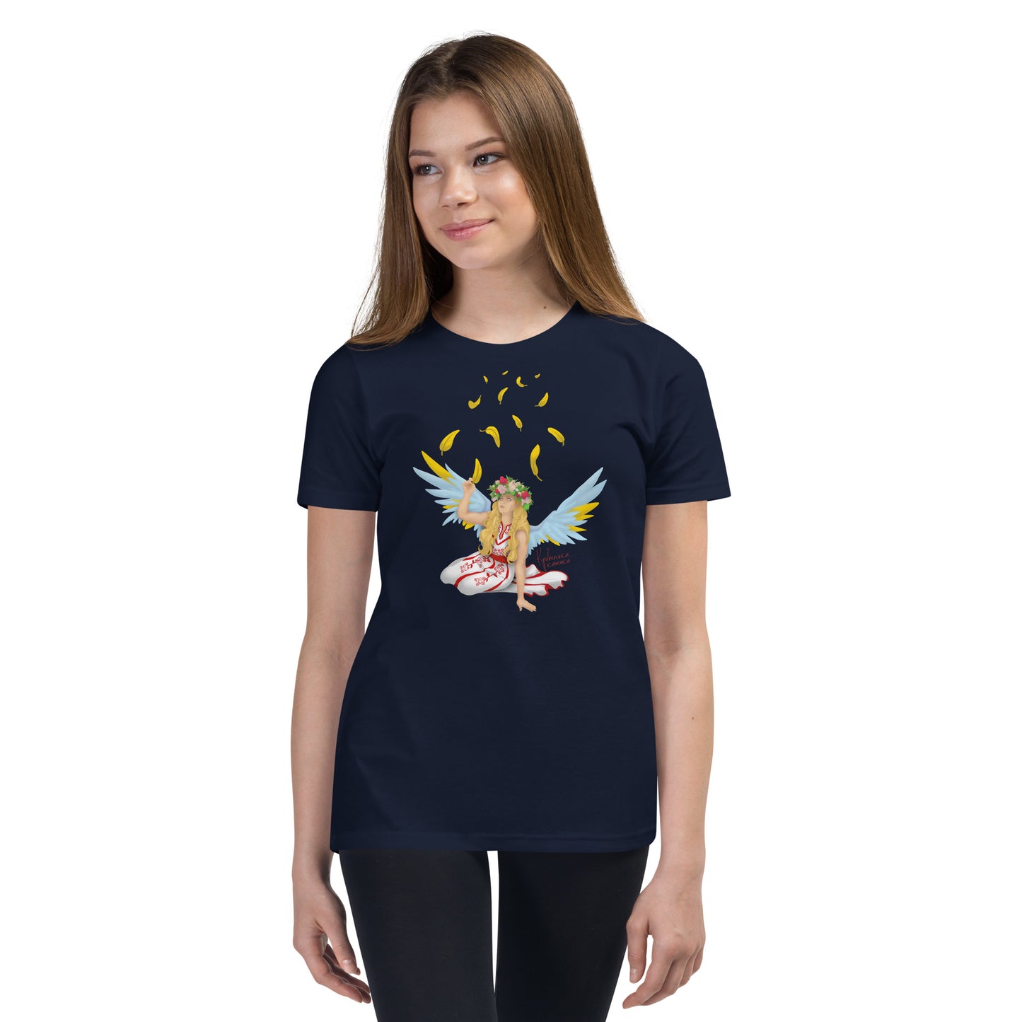 Kривенька Kачечка || Crooked little duckling Youth Short Sleeve T-Shirt