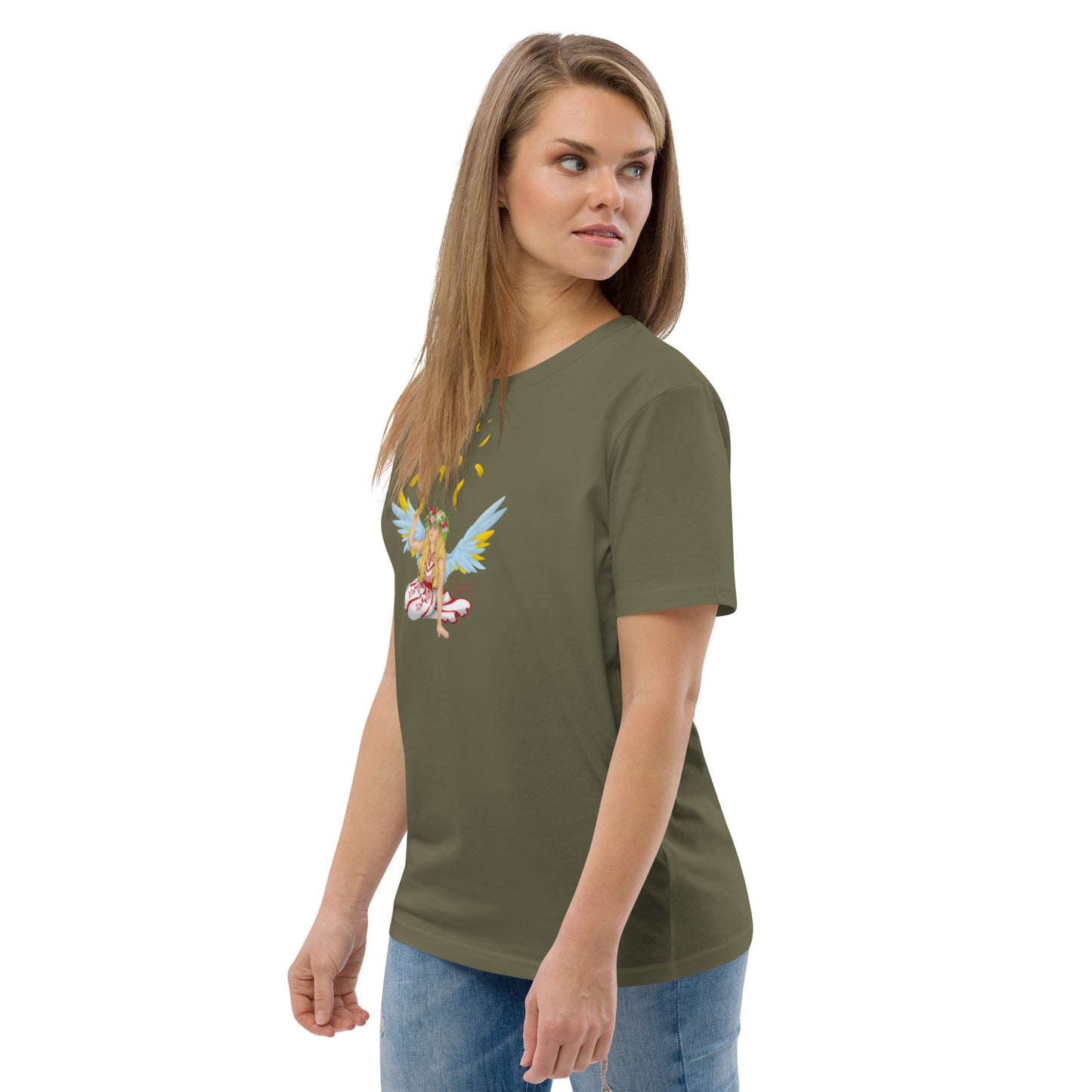 Kривенька Kачечка - Crooked little duckling || Unisex organic cotton t-shirt