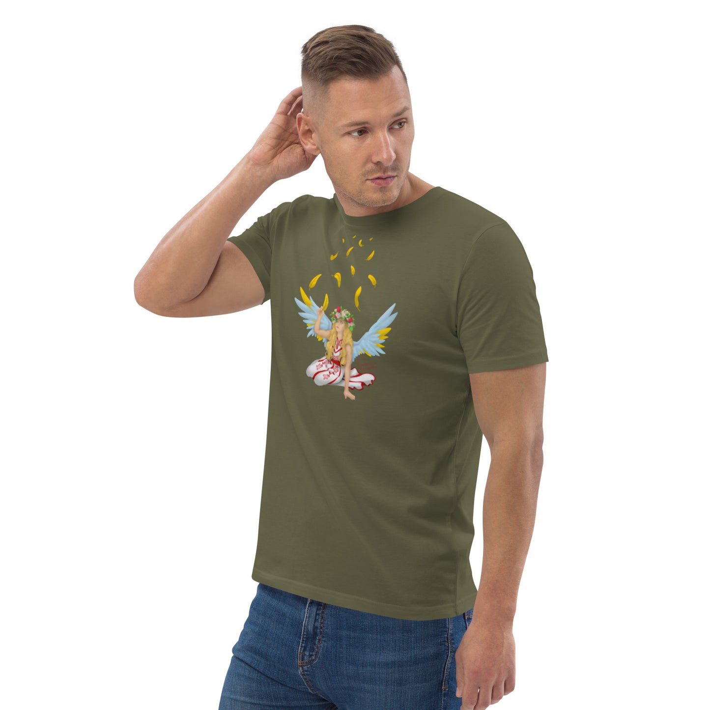 Kривенька Kачечка - Crooked little duckling || Unisex organic cotton t-shirt